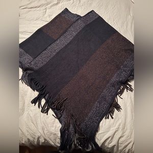 Fringe poncho